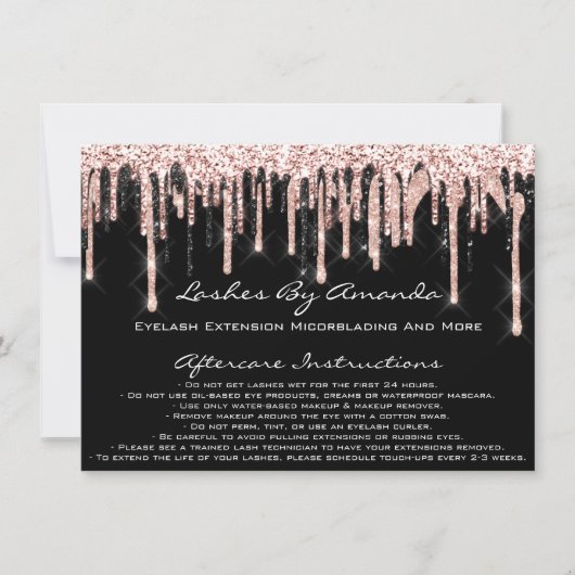 Nazorginstructies De Roos wordt uitgeschakeld Kaart (Voorkant)