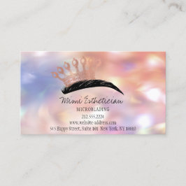 Nazorginstructies Eyebrow Crown Roos Hologaph Visitekaartje