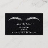 Nazorginstructies Eyebrow Ros Microblade Logo Visitekaartje (Voorkant)