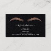 Nazorginstructies Eyebrow Ros Microblade Logo Visitekaartje (Voorkant)