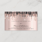 Nazorginstructies Lash Roos Gold Drivers zwart Visitekaartje (Voorkant)