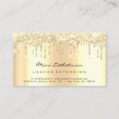 Nazorginstructies Lash Soft Gold Drives Glitte Visitekaartje (Voorkant)