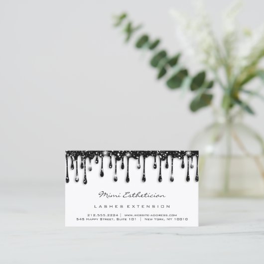 Nazorginstructies Lash zwarte druppels Visitekaartje (Staand voorkant)