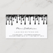 Nazorginstructies Lash zwarte druppels Visitekaartje (Voorkant)