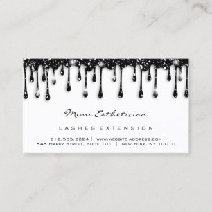 Nazorginstructies Lash zwarte druppels Visitekaartje