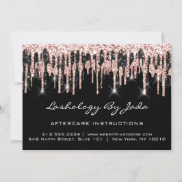 Nazorginstructies Lashes Back Roos Gold Drives Kaart