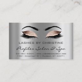 Nazorginstructies Lashes Extension Roos Grey Visitekaartje