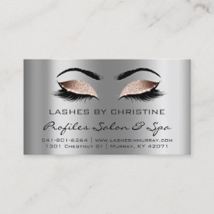Nazorginstructies Lashes Extension Roos Grey Visitekaartje
