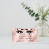 Nazorginstructies Lashes Extension Roos Skinn Visitekaartje (Staand voorkant)