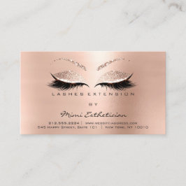Nazorginstructies Lashes Extension Sparkly Visitekaartje
