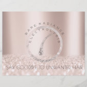 Nazorginstructies Roos Elektrolysis Wax Logo Flyer (Voorkant)