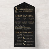 Nazorginstructies Spuit taan Flyer All In One Uitnodiging (Binnen)