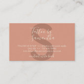 Nazorginstructies Tattoo Body Art Visitekaartje (Voorkant)