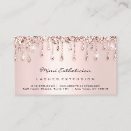 Nazorginstructies Uitslag Roos Glitter DripBlush Visitekaartje