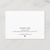 Nazorginstructies voor microblading Business C Visitekaartje (Achterkant)