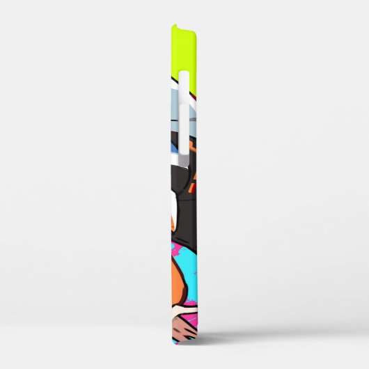 nazuna street art iphone case (Achterkant / Links)