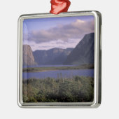 NB, Canada, Newfoundland, Gros Morne National 2 Metalen Ornament (Links)