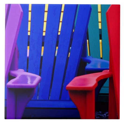 NB Canada, Nova Scotia, Bridgewater. Kleurstof 2 Tegeltje (Voorkant)