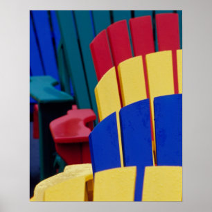 NB Canada, Nova Scotia, Bridgewater. Kleurstof 3 Poster