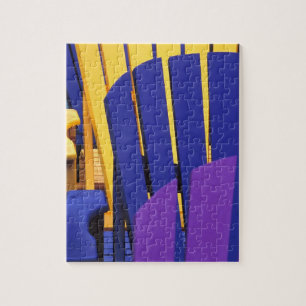 NB Canada, Nova Scotia, Bridgewater. Kleurstof 4 Legpuzzel