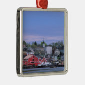 NB Canada, Nova Scotia. Een uitzicht van Lunenburg Metalen Ornament (Rechts)