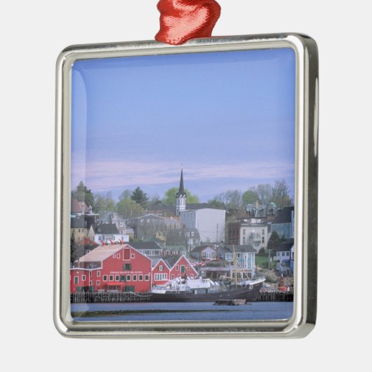 NB Canada, Nova Scotia. Een uitzicht van Lunenburg Metalen Ornament (Links)