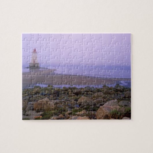 NB Canada, Nova Scotia, Shelburne County. Legpuzzel (Horizontaal)