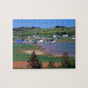 NB Canada, Prince Edward Island. Boats zijn Legpuzzel