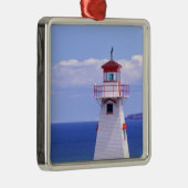 NB Canada, Prince Edward Island. Cape Tryon Metalen Ornament (Rechts)