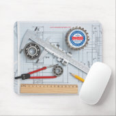 NB: Engineering Tools Mousepad Muismat (Met muis)