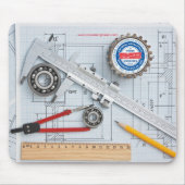 NB: Engineering Tools Mousepad Muismat (Voorkant)