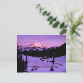 NB, VS, Washington, Mt Rainier National 3 Briefkaart (Staand voorkant)