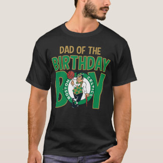 NBA Boston Celtics Vader Ofhe Verjaardagsboy retro T-shirt