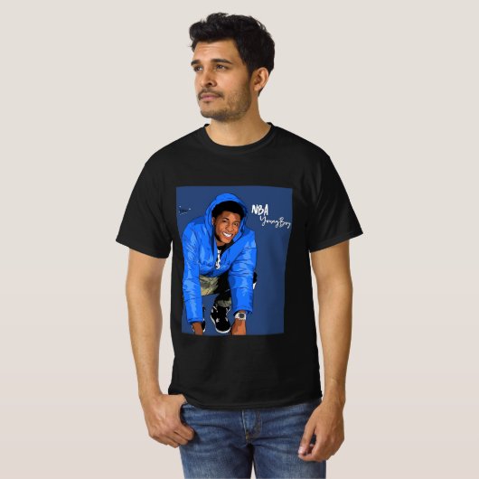 Nba jongboy grappig t-shirt (Voorkant volledig)