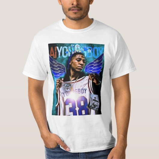 Nba jongboy klassieker t-shirt (Voorkant)