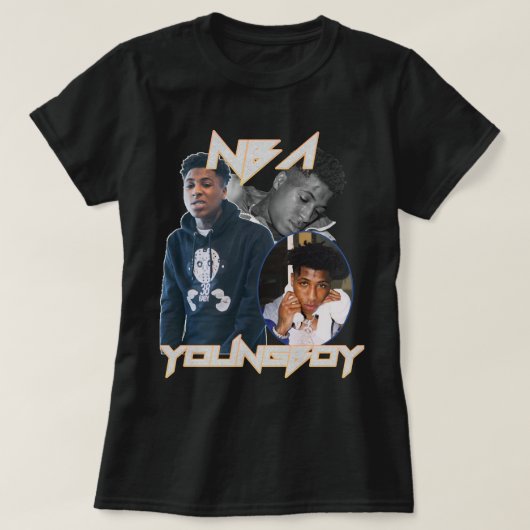 NBA YOUNGBOY Classic Essential T Shirt (Design voorkant)