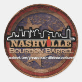 NBB Standaard Barrel Head Sticker (Voorkant)