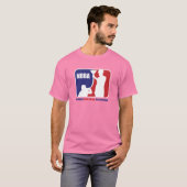 NBBA, National Beer Bong Association T-shirt (Voorkant volledig)