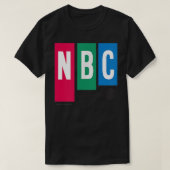 NBC  1954 Peacock Comfortable T-shirt (Design voorkant)