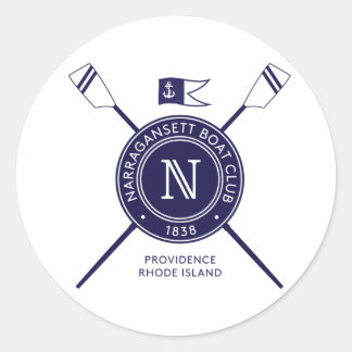 NBC Ronde Bumpersticker Sticker
