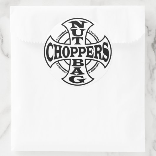 NBC RONDE STICKER (Tas)