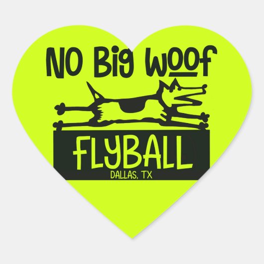 NBW-sticker Hart Sticker (Voorkant)