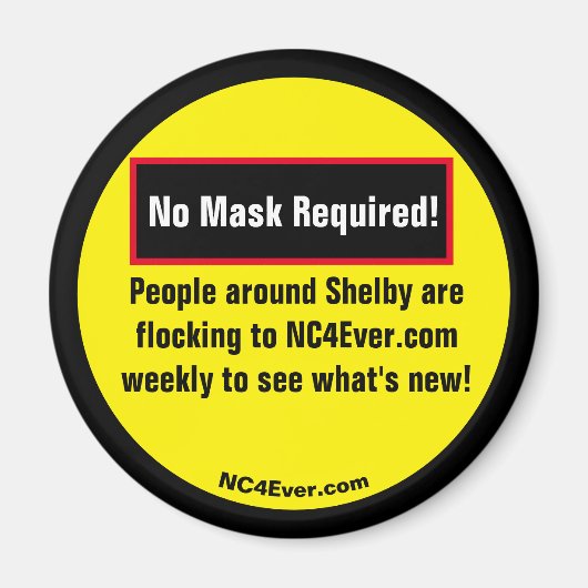 NC4Ever.com Magneet (Voorkant)