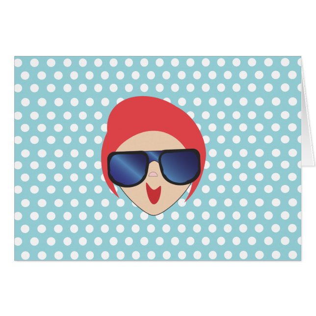 nc 0412 Shades Girl (Voorkant Horizontaal)