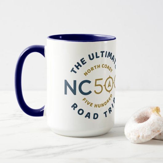 NC 500 route Mok (Met donut)