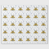 NC A&T Aggies Aggie Bulldog | Cadeaupapier (Vlak)