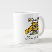 NC A&T Aggies Aggie Bulldog | Grote Koffiekop (Voorkant rechts)