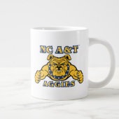 NC A&T Aggies Aggie Bulldog | Grote Koffiekop (Rechts)