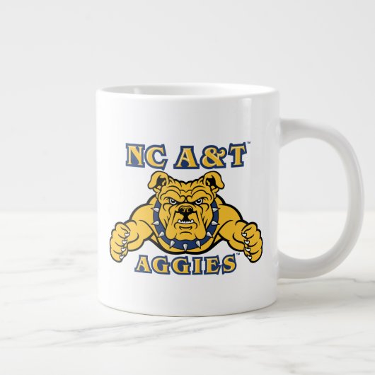 NC A&T Aggies Aggie Bulldog | Grote Koffiekop (Rechts)
