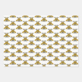 NC A&T Aggies Aggie Bulldog | Inpakpapier Vel (Voorkant)